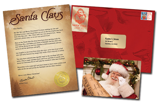 Letter from Santa Chocolate Gift  Quirky Chocolate